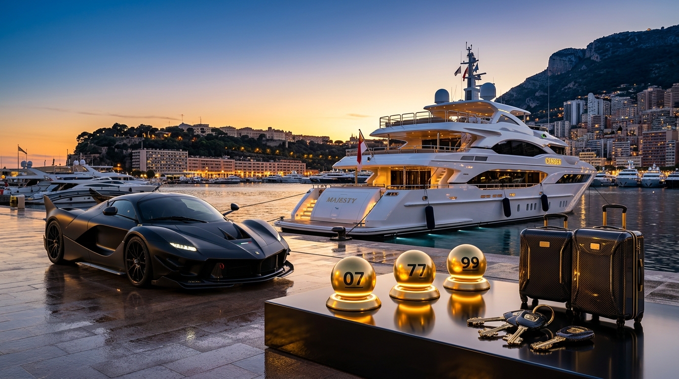 Hypercars, Yachts & Grand Jackpots.